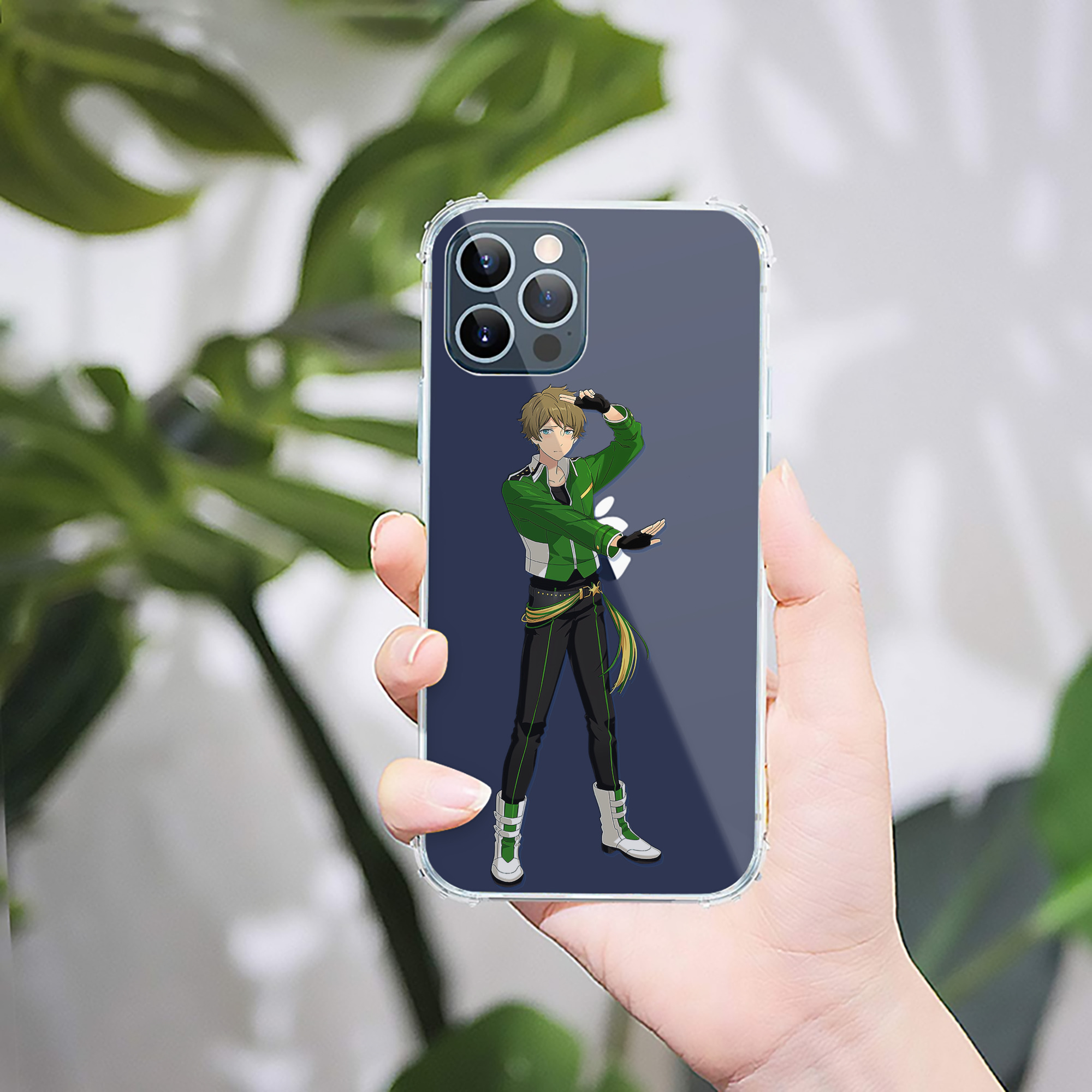 （画像用） あんさんぶるスターズ! Ensemble Stars 【iPhone 12シリーズ対応】透明スマホケース（クリアソフトケース）